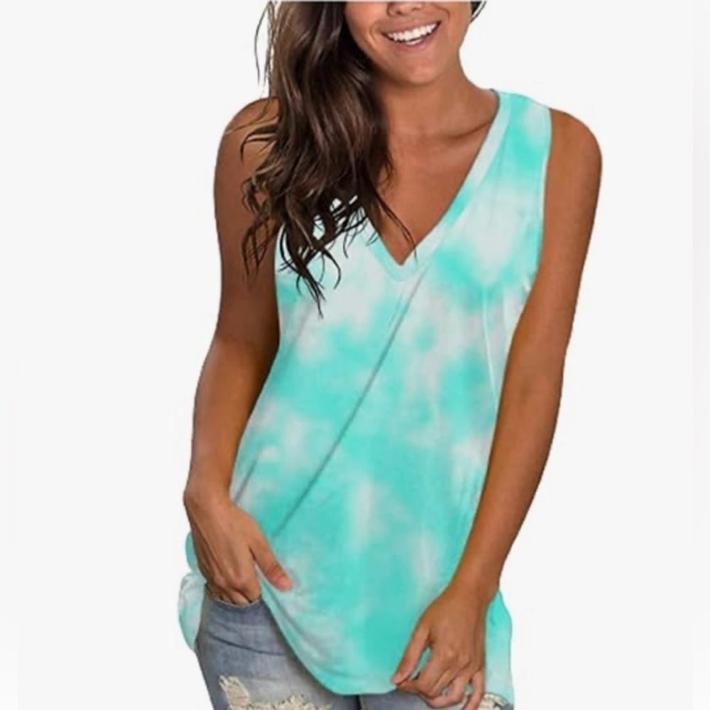 Calvin Klein performance tie-dyed T-shirt